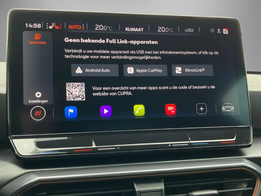 CUPRA Leon 1.4e-Hybrid 180kW/245PK VZ · Leder kuipstoelen · Panoramadak · Navigatie · Camera · Dodehoeksensoren ·