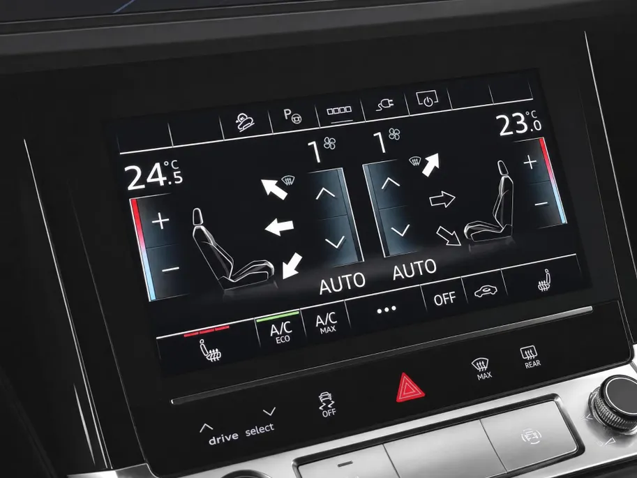 Audi e-tron 55 408pk Quattro S edition 95 kWh · SOH 97,1% · Panoramadak · Camera · Luchtvering · Zwart Optiek Plus · 21'' Inch ·