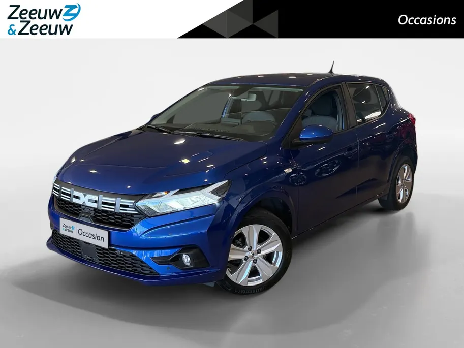 Dacia Sandero 1.0 TCe 100 ECO-G Expression *LPG!*Navi+Camera*Parkeer sensoren*Blind Spot*Airco*Trekhaak