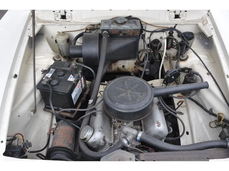Ford Taunus 1.2 12M Wit, Rood dak in prima staat.