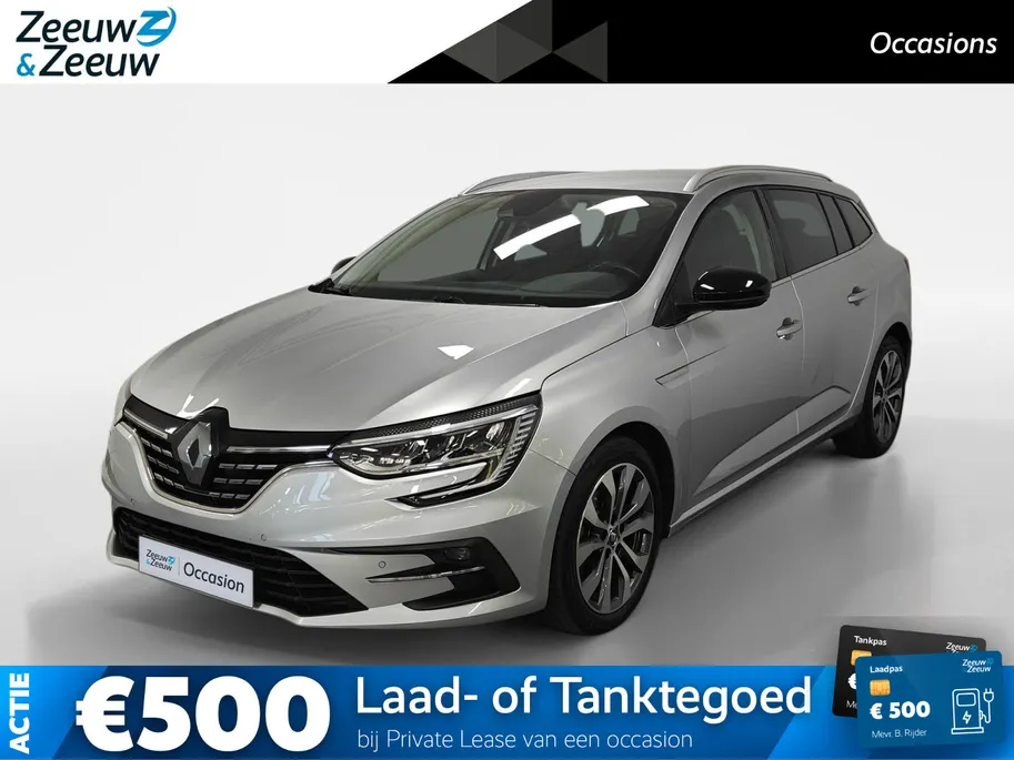 Renault Mégane Estate 1.3 TCe 140 Techno AUTOMAAT NAVI STOELVERWARMING AIRCO CAMERA CRUISE CONTROLE APPLE CARPLAY ANDROID AUTO TREKHAAK (TREKGEWICHT 1750KG) ZEER MOOIE AUTO