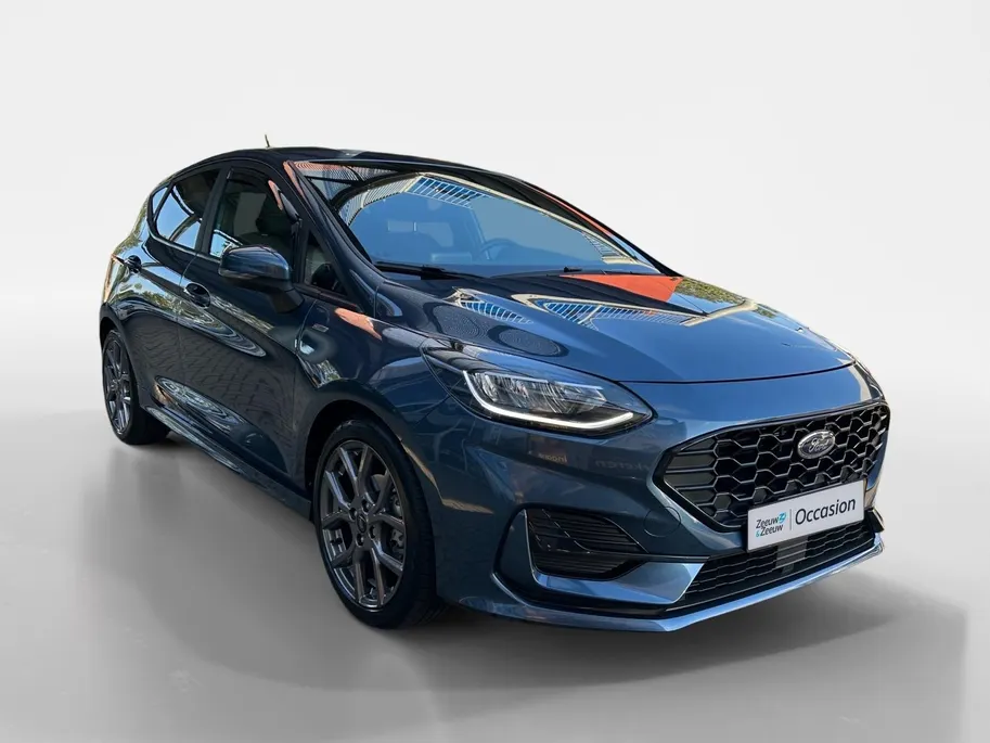 Ford Fiesta 1.0 EcoBoost Hybrid ST-Line |Stuur/Stoel/Vooruit verwarming | Apple Carplay/Android Auto | LED Koplampen | keyless start |