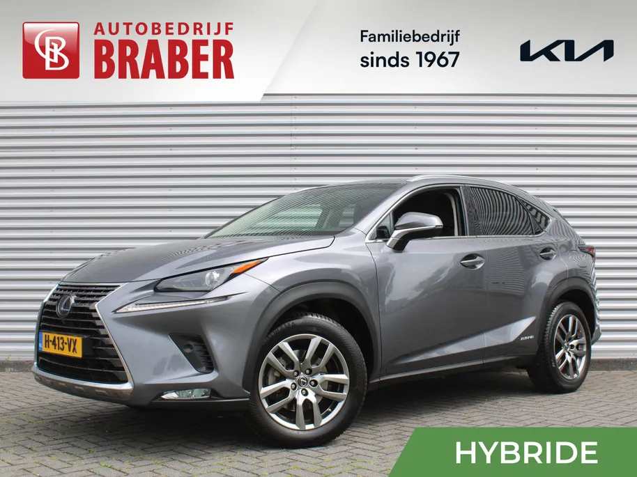 Lexus NX 300h AWD Sport Edition | Luxury + Safety Pack | Stuur-/stoelverwarming | Schuif-/kantel dak | Draadloze lader | 18' LM | Camera | Cruise adapt. |