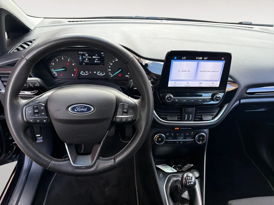 Ford Fiesta 1.0 EcoBoost Hybrid Titanium | Winter Pakket | Apple Carplay & Android Auto | Parkeersensoren achter | Climate Control |