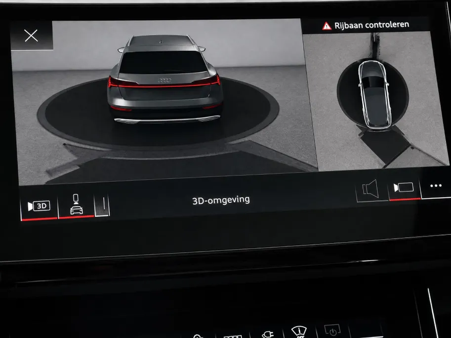 Audi e-tron S 503pk Quattro 95 kWh · SOH 95,3% · Panoramadak · Stoelventilatie · Luchtvering · 360gr. Camera · Elek. Voorstoelen · B&O Audio · 21'' Inch · Leder · EXTRA INRUILKORTING ·
