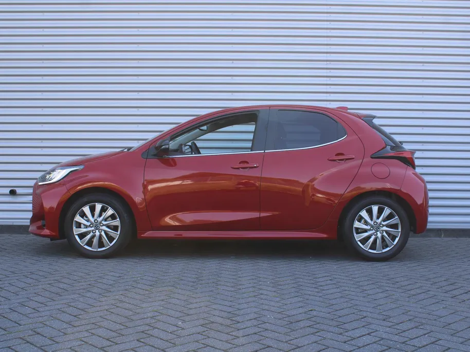 Mazda 2 Hybrid 1.5 Select | Trekhaak | Stuur-/stoelverwarming | Camera | HUD | Telefoonlader | Dodehoek detectie | Cruise adapt. | Clima | 16' LM |
