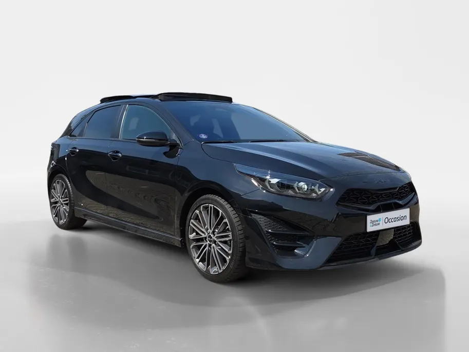Kia Ceed 1.5 T-GDi GT-PlusLine Automaat | 140 PK | Schuif-kanteldak | JBL | Elektr. verstelbare bestuurdersstoel met geheugenfunctie |  18' lichtmetalen velgen | Dodehoek detectie  | Metallic lak | Fabrieksgarantie t/m 8-4-2032 + 3x 1 jaar*  | NAP