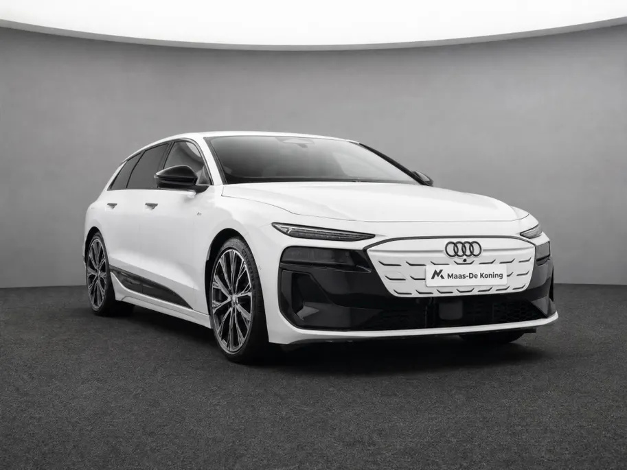 Audi A6 e-tron S edition 83 kWh 286 PK · Tech Pro · 21' LM Velgen · Bang & Olufsen Sound · Panorama-glasdak · Privacy glas · Head up display · Luchtvering · Servosluiting