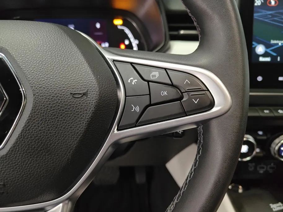 Renault Clio 1.6 E-Tech Hybrid 145 Techno AUTOMAAT NAVI AIRCO APPLE CARPLAY ANDROID AUTO CRUISE CONTROLE LM VELGEN PARKEERSENSOREN ZEER MOOIE AUTO