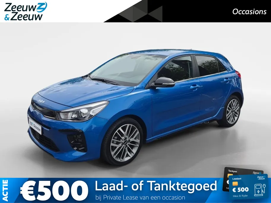 Kia Rio 1.0 T-GDi MHEV GT-Line | Cruise Control | Climate Control | Navigatie | Camera | Stoelverwarming | Stuurverwarming |
