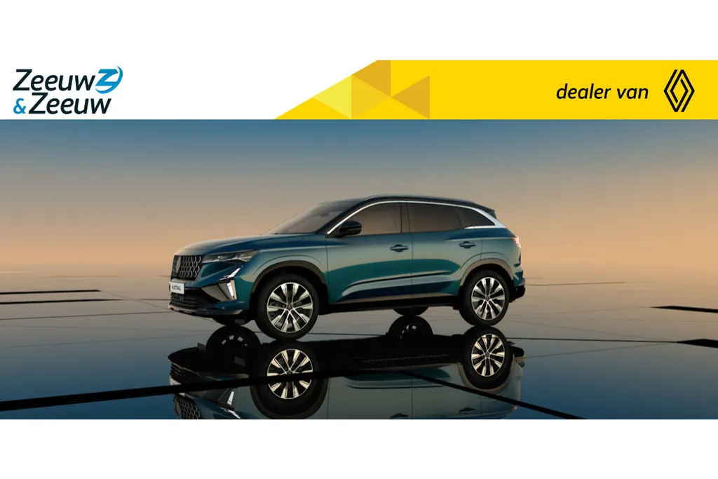 Renault Austral 1.2 E-Tech full hybrid 200 techno Nu met € 8378,- Zeeuw en Zeeuw Voorraadkorting en 5 jaar garantie tot 160.000km.