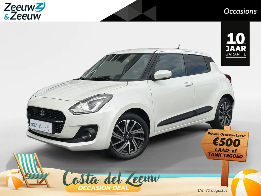 Suzuki Swift 1.2 Style Smart Hybrid | Adapt Cruise Control / Climate Control | Stoelverwarming | Camera | Navigatie |