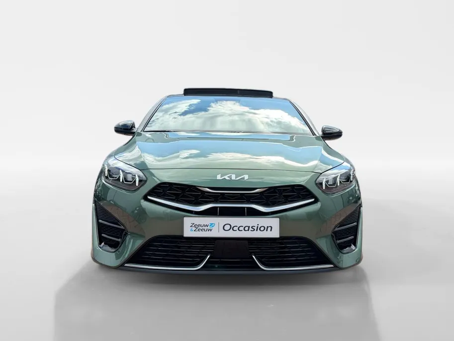 Kia ProCeed 1.5 T-GDi GT-Line 1e Eigenaar | Dealer onderhouden | Open dak | Stoel & Stuur verwarming | Navigatie | Apple CarPlay & Android Auto | Fabrieksgarantie 13-10-2030 +3x 1 jaar* | NAP