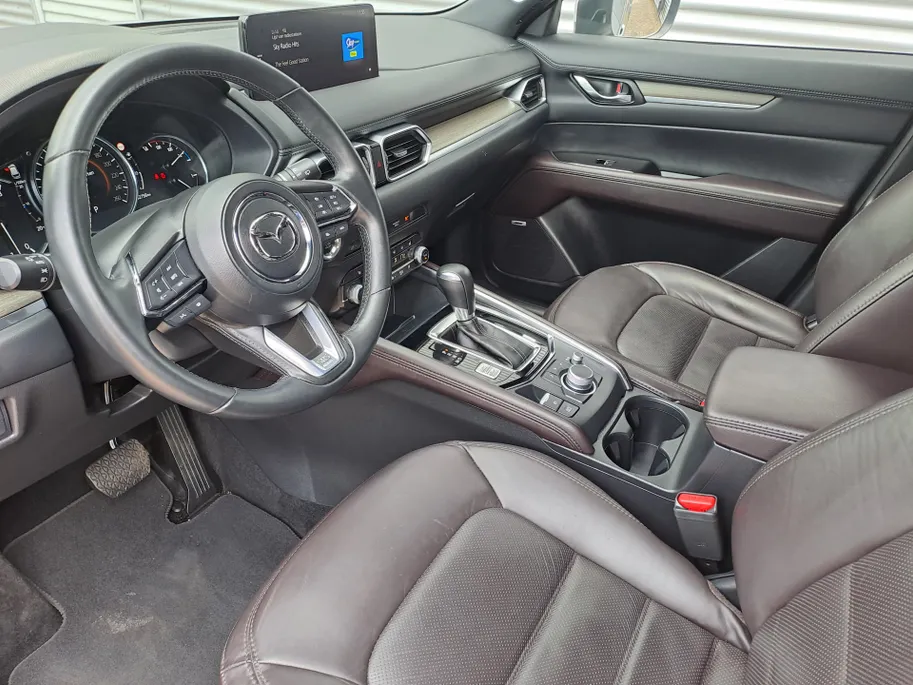 Mazda CX-5 2.5 SkyActiv-G 194 Signature AUTOMAAT | 360 Camera | Stoelverkoeling | Stoelverwarming | Adaptieve Cruise | Schuifdak | Elektr. Achterklep | Apple Carplay/Android Auto | Navigatie | Wegklapbare TREKHAAK