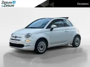Fiat 500C 1.2 Lounge | Open Dak | Bluetooth | All Season Banden | Airco | Lederen Bekleding | LMV | 12 Maanden BOVAG Garantie