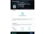 Ford Mustang Mach-E Extended RWD 98 kWh 294pk | 95,5% SOH | WLTP 610km rijbereik | Stoel- stuur en voorruitverwarming | Panorama dak | Elektrische stoelen | Technologypack +