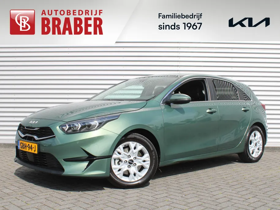 Kia Ceed 1.0 T-GDi DynamicPlusLine | Stuur-/stoelverwarming | Camera | Draadloos laden | LED | Dodehoek detectie | 16' LM |