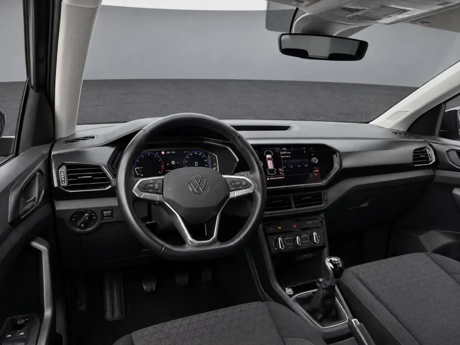 Volkswagen T-Cross 1.0 TSI 95pk Life · Apple/Android Car Play · Camera · Stoelverwarming · Dodehoek Detectie · P-Sensoren · 16'' Inch · Garantie t/n 13-05-2027 of 100.000km