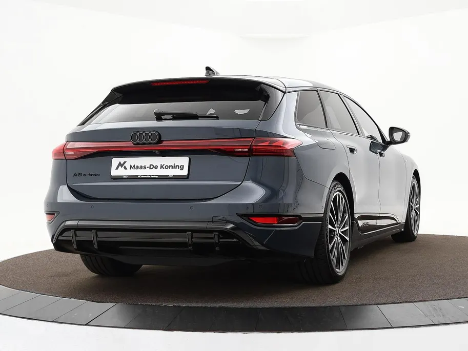 Audi A6 e-tron S edition 83 kWh 286pk · SOH 99,5% · Panoramadak · Luchtvering · Camera · SONOS Sound · Head-Up Display · Elek. Achterklep · Stoelverwarming · Garantie t/m 06-10-2030 of 100.000km