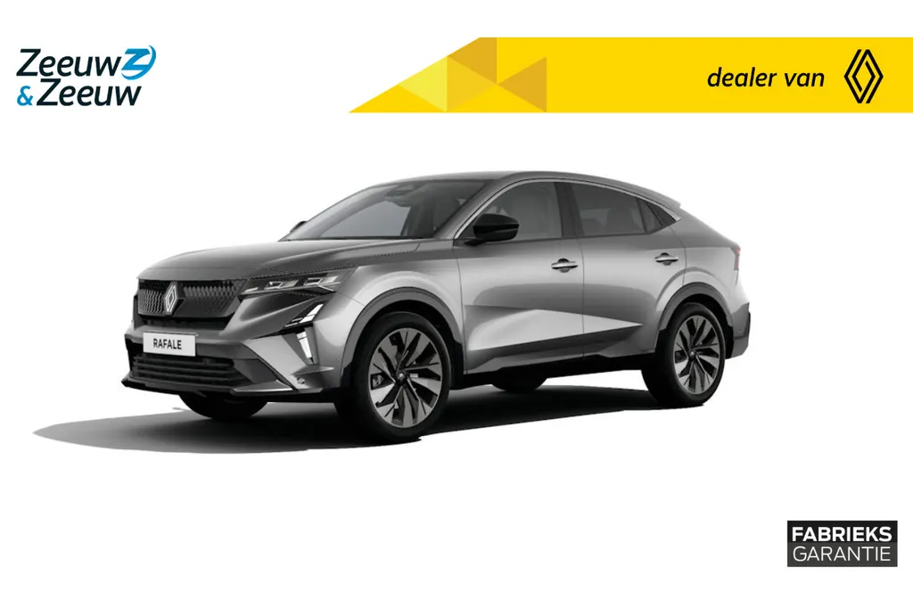 Renault Rafale Techno E-Tech full hybrid 200 | NU met € 6.860,- Zeeuw & Zeeuw voorraadkorting en met GRATIS 5 jaar fabrieksgarantie | Financier tegen slechts 2,9% rente |