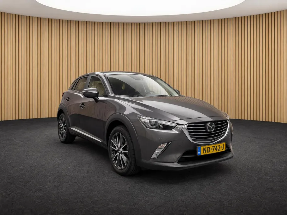 Mazda CX-3 2.0 SkyActiv-G 120 GT-M Trekhaak | HUD | Stoelverwarming | Navigatie | Lichtmetaal | Dodehoek detectie |
