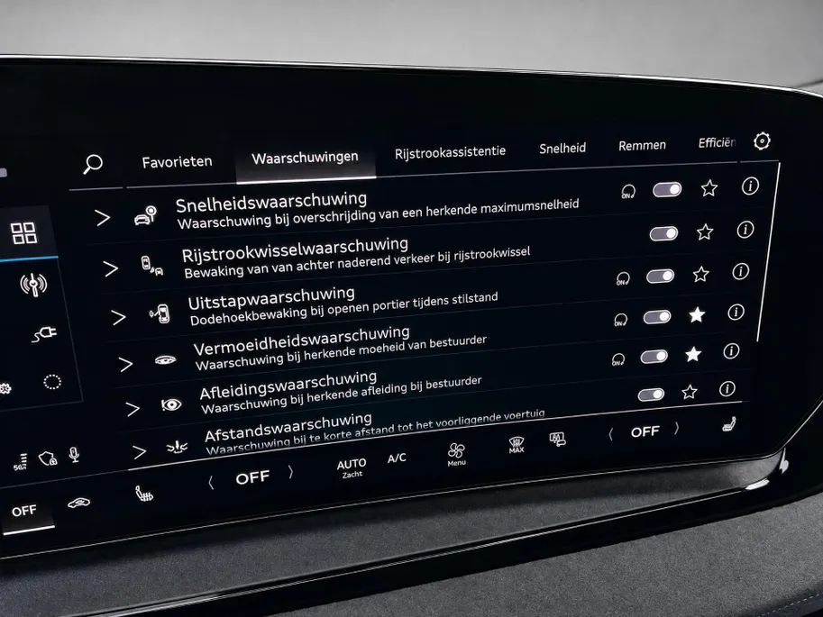 Audi Q6 e-tron S edition 306pk performance 100 kWh · Panoramadak · Luchtvering · Trekhaak · 360 Camera · Warmtepomp · Head-Up · Elek. Voorstoelen · 21'' Inch · 24-11-2030 of 100.000km
