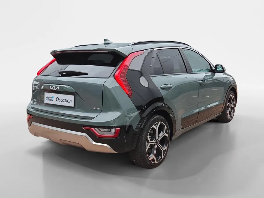 Kia Niro 1.6 GDi Hybrid ExecutiveLine Meest luxe uitvoering | Dealer onderhouden | Schuif-/kanteldak | Cruise Control Adaptief | Dodehoek Detectie | Head up Display | Stoelverwarming en Ventilatie | Harman/Kardon | Android & Carplay | NAP