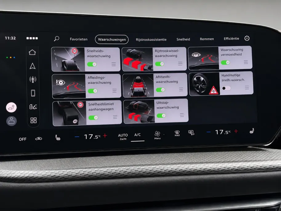 Audi Q5 2.0 TFSI e-hybrid 299PK S-tronic Quattro S Line · Panoramadak · Leder · 360 Camera · Drive select ·  Wegklapbare Trekhaak · Garantie t/m 21-05-2030 of 120000km