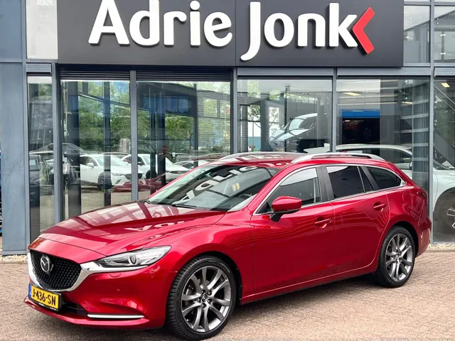 Mazda 6 Sportbreak 2.0 SkyActiv-G 165 Comfortplus Business AUTOMAAT | LEDER | Bose AUDIO | 19"LM VELGEN | STOEL- en STUURVERWARMING | STOEL VENTILATIE | APPLE VARPLAY /ANDROID AUTO |