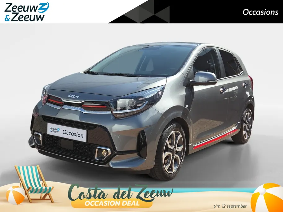 Kia Picanto 1.0 DPi GT-Line 1e Eigenaar | Metallic lak | Fabrieksgarantie | NAP