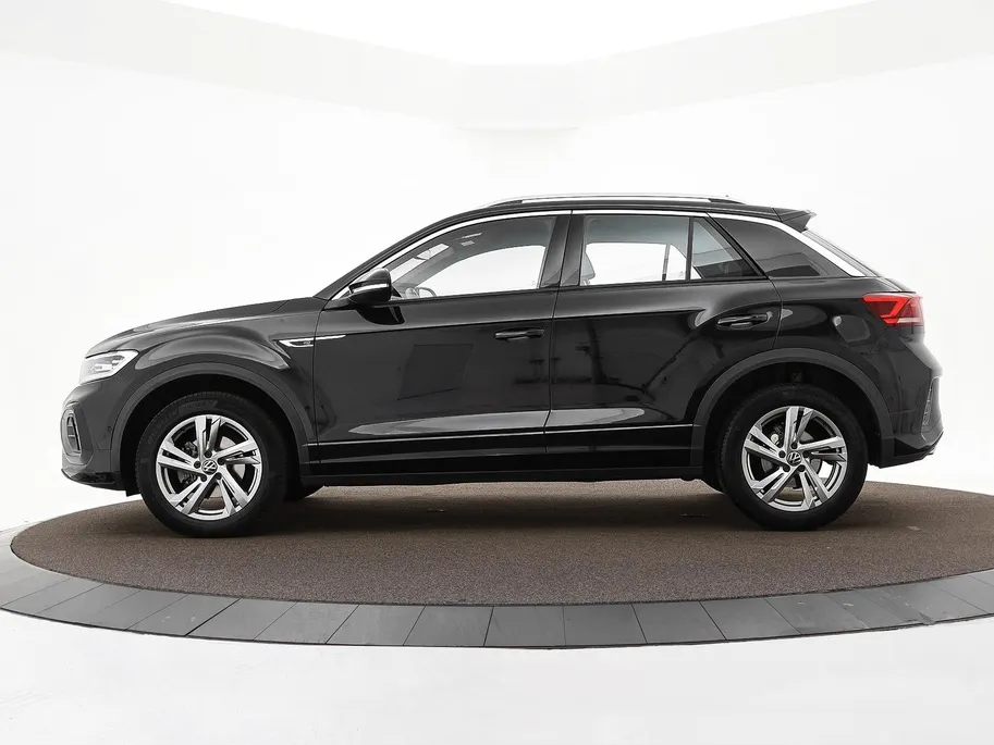 Volkswagen T-Roc 1.5 TSI 150pk DSG R-Line Business · Camera · Apple/Android Car Play · Stoelverwarming · Parkeerassistent · ACC · Draadloze Telefoonlader · Garantie t/m 12-04-2027 of 100.000