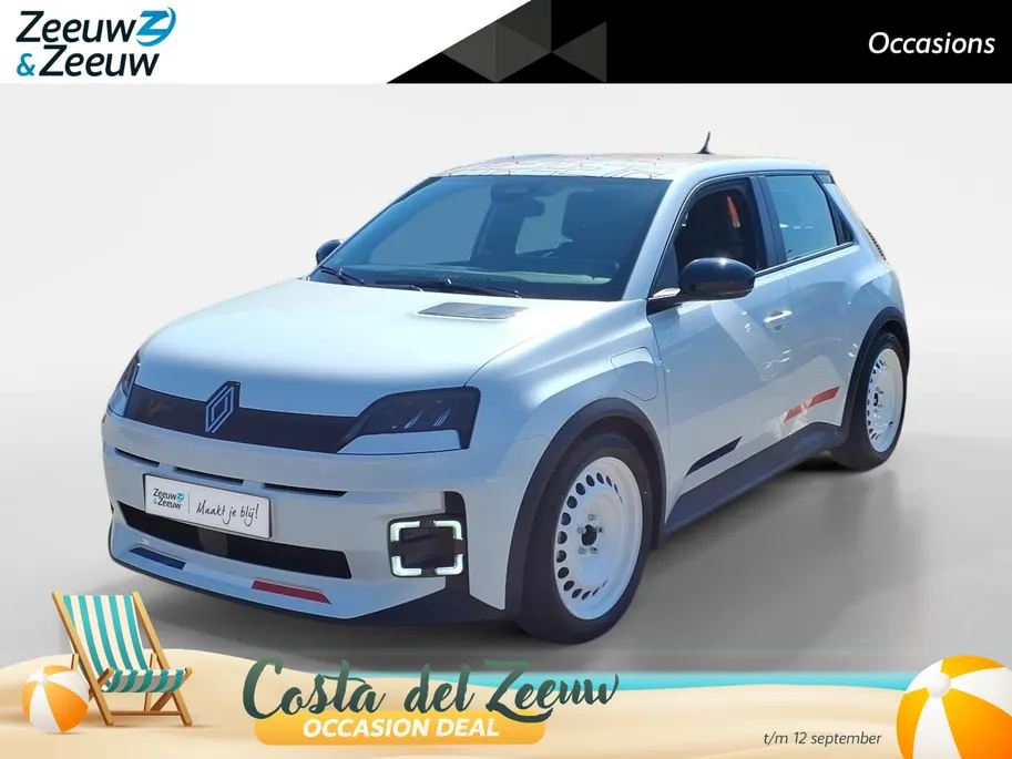 Renault 5 urban range evolution 40 kWh Rallye uniek exemplaar | Daksticker | Clima | Carplay | Snel Leverbaar |