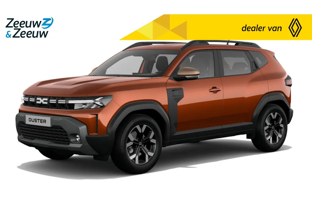Dacia Duster 1.6 Hybrid 140 Extreme | Nu uit voorraad leverbaar met € 2.284,- Zeeuw & Zeeuw Korting | Pack Techno + Nav live |