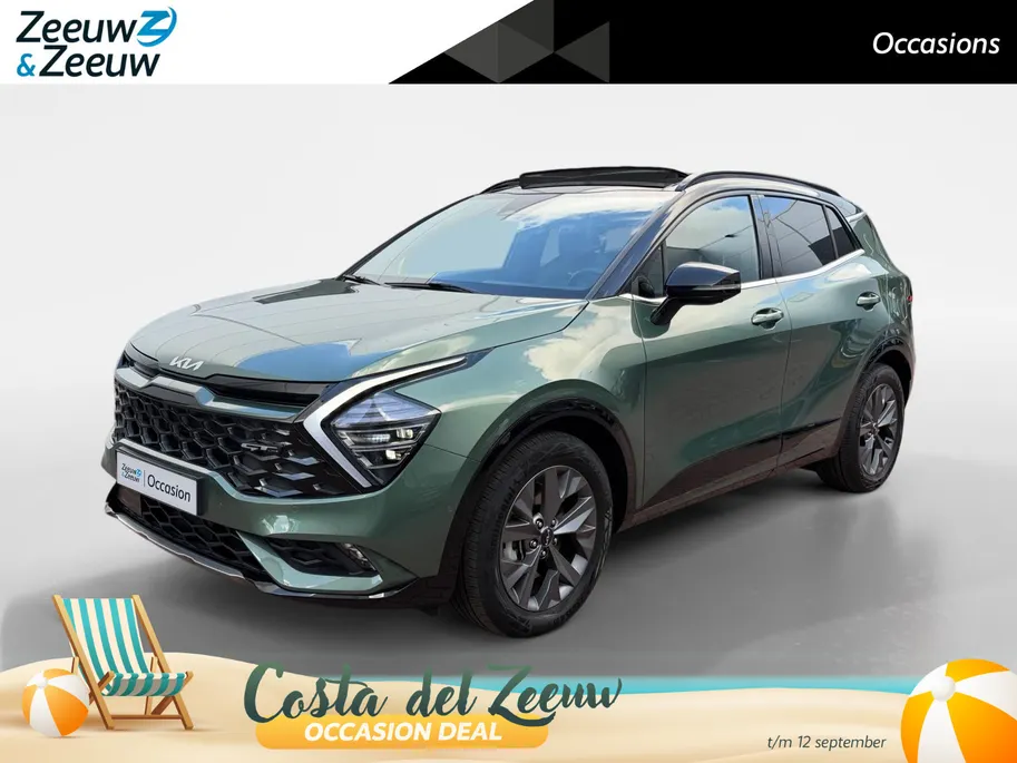 Kia Sportage 1.6 T-GDi Hybrid GT-PlusLine | Zeer compleet | Trekhaak | Panoramadak | 100% Dealer onderhouden | Stoel & Stuurverwarming |
