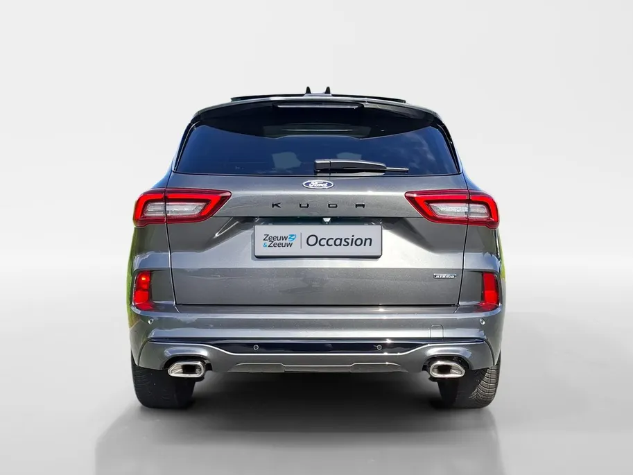 Ford Kuga ST-Line X 243PK | Panoramadak | Winter Pack | El. Trekhaak | Adaptieve Cruise Control | 360graden Camera | BLIS | Half Leder| LED | 2100kg Trekgewicht