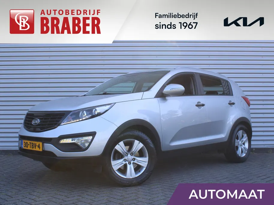 Kia Sportage 2.0 X-ecutive Plus Pack | Trekhaak | 17' LM | Parkeersensor achter | Half leer/stof | Navi Pioneer incl. Apple CarPlay/Android Auto | Cruise | Clima | Automaat |