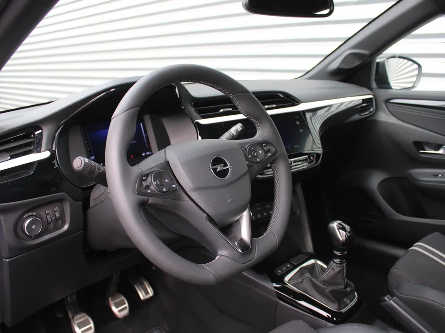 Opel Corsa 1.2 Turbo GS | Camera | Cruise | Parkeersensoren v+a | Dodehoeksensor | Apple Carplay/Android Auto | LED | 16' LM | Airco |