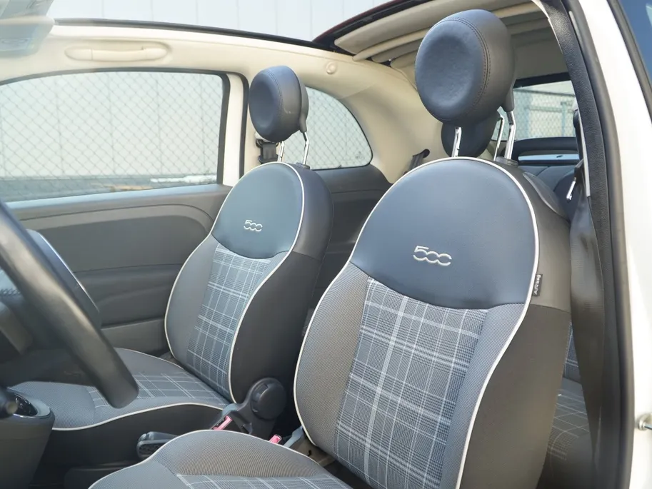 Fiat 500C TwinAir Turbo 80 PK Lounge | Automaat | Cruise | Airco | 16'