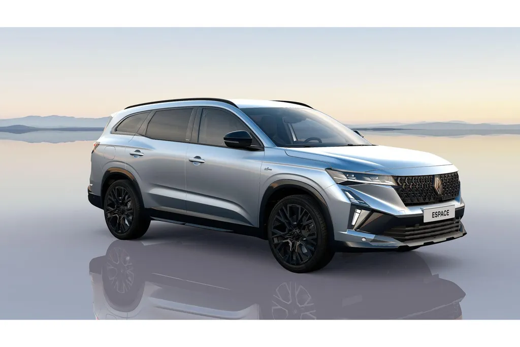 Renault Espace E-Tech full hybrid 200 esprit Alpine 5p. Aktie voorraadmodel met € 7.330,- Zeeuw en Zeeuw korting | 5 jaar fabrieksgarantie.