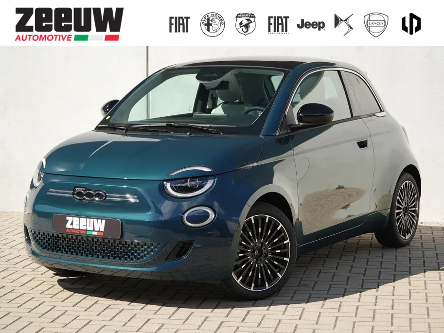 Fiat 500e Icon 42 kWh | Pano | Style | Camera | Comfort | Carplay | 17'