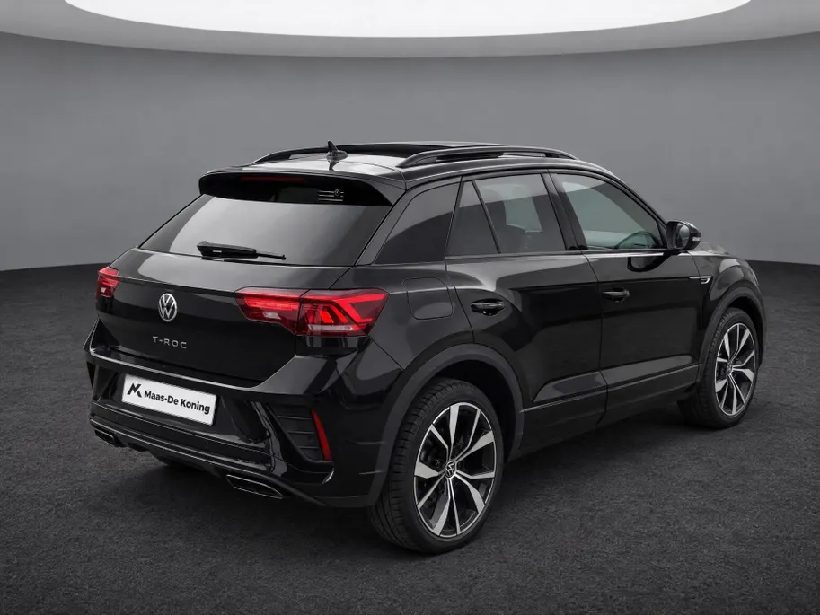 Volkswagen T-Roc 1.5TSI/150PK R-Line Black Style · Panoramadak · Apple/Android Car Play · Camera + Parkeersensoren · Stoelverwarming ·  Garantie t/m 07-08-2027