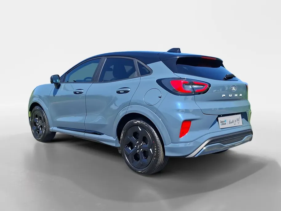 Ford Puma Gen-E BlueCruise Edition 47 kWh | Winterpack | Matrix Ledkoplampen | Adaptive Cruisecontrol | 360Camera | Dodehoekdetectie | El. Achterklep | B&O Audio | 18' Lichtmetaal | Zwart dak&Spiegels | Nieuw te bestellen |