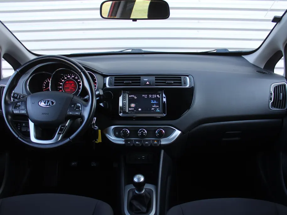 Kia Rio 1.2 CVVT ComfortLine | Apple Carplay/Android Auto | Navi Pioneer  | Airco | Cruise | All seasons | Dealeronderhouden |