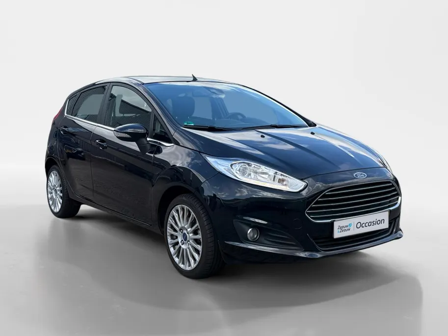 Ford Fiesta 1.0 EcoBoost Titanium | NL auto | Navigatie | Parkeersensor achter | Bluetooth | Cruise control | Verwarmde voorruit |