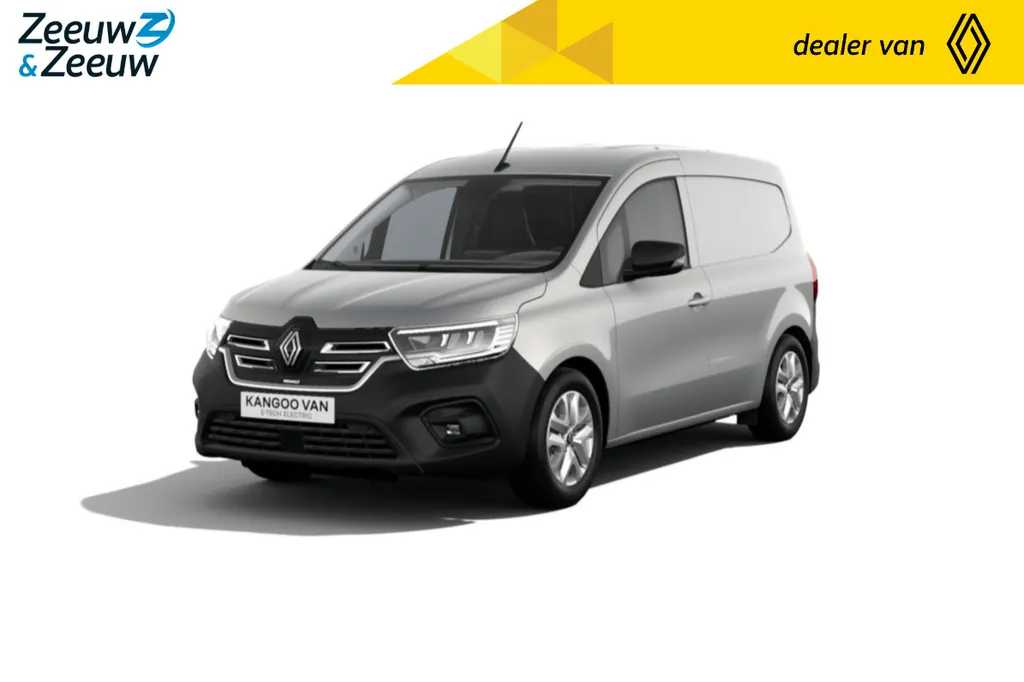 Renault Kangoo E-Tech Extra L1 22kWh | Nu direct uit voorraad leverbaar met maar liefst 14% Zeeuw & Zeeuw actiekorting  |
