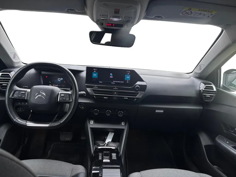 Citroën C4 1.2 Puretech Shine AUTOMAAT NAVI AIRCO CAMERA PARKEERSENSOREN CRUISE CONTROLE APPLE CARPLAY ANDROID AUTO HOGE INSTAP ZEER MOOIE AUTO