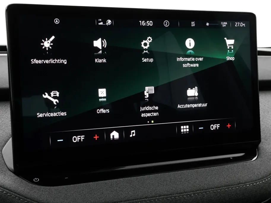 Škoda Enyaq iV 50 150pk · SOH 94,4% · Apple/Android Car Play · Camera · Navigatie · Cruise Control · 19'' Inch ·