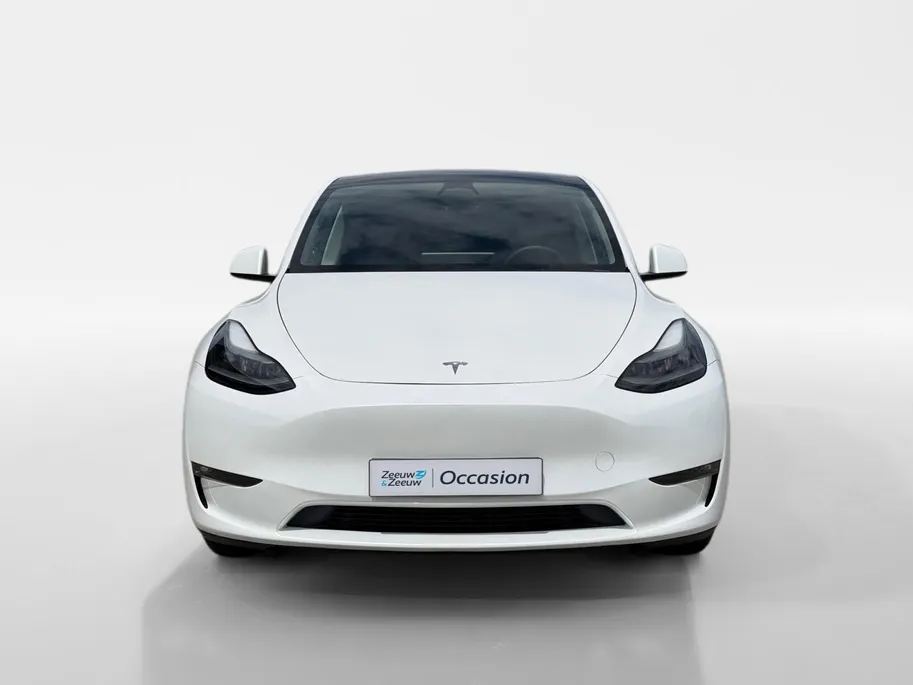 Tesla Model Y 351PK Long Range AWD 75 kWh Automaat | 1e eigenaar | Panoramadak | Basic Autopilot | 360 Camera | Stoelverwarming | Leder | Elektrische Achterklep | Elektrische Stoelen | Full LED |