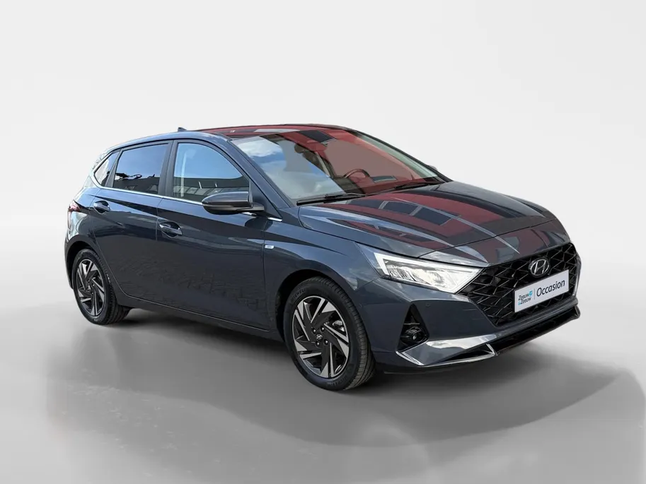 Hyundai i20 1.0 T-GDI Premium | Climate Controle| Lichtmetalen velgen| Metallic lak| Navigatie| Stoel verwarming| Stuur verwarming| Camera| Parkeer sensoren