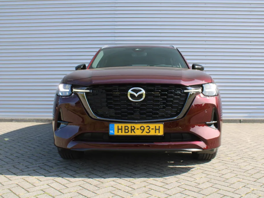 Mazda CX-80 2.5 e-SkyActiv PHEV Homura Plus | Stuur-/stoelverwarming+ventilatie | Schuifdak | Leer | HUD | Elek. stuur-/stoelverstelling | Camera rondom | 20' LM |